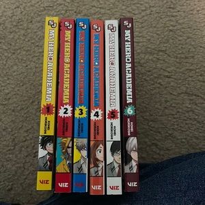 My Hero Academia Volume 1-6